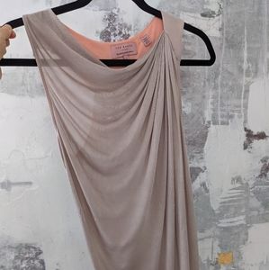 Ted Baker Size 1 Draped Blouse Tank